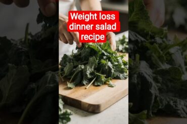 Replace Your Dinner With This Salad for 7 Days! #vegetables #food #fruit