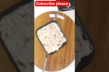 healthy sandwich bina bread ke #viralvideo #recipe #trendingshorts