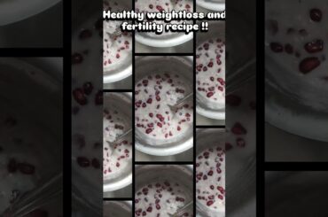 Healthy fertility and Weightloss recipe #arokiyaunavu