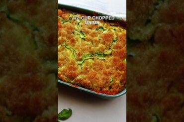 Easy Zucchini Casserole Recipe | Healthy and Delicious Comfort Food
