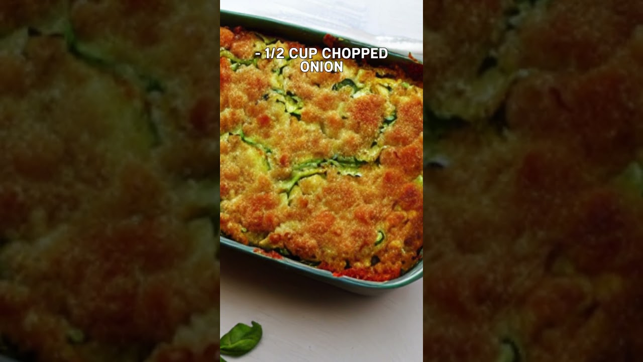 Easy Zucchini Casserole Recipe | Healthy and Delicious Comfort Food Easy Zucchini Casserole Recipe | Healthy and Delicious Comfort Food