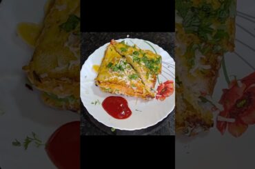 Tiffin Ke Liye Healthy Sandwich #sandwich #healthy #veggies