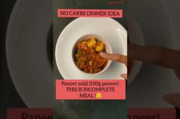 #shorts healthy plate for no carbs dinner