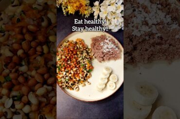 High Protein Weight Loss Salad | Healthy Indian Breakfast Plate #shorts