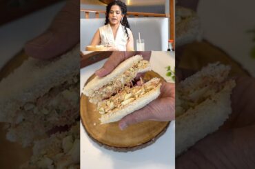 5 Minute Healthy egg sandwich recipe #eggsandwich #highprotein #sandwich