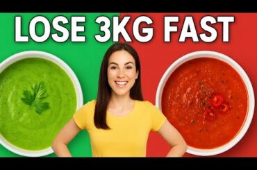 2 Best Vegetable Soups for FAST Weight Loss | Low-Calorie Fat-Burning Detox Recipes ||