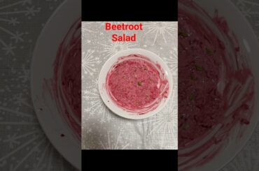 Healthy beetroot salad #food pink salad