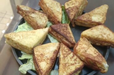 Aloo Sandwich Recipe - Street Style | Potato Masala Sandwich - Crisp & Healthy