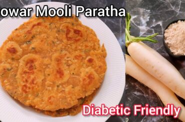 Healthy Jowar Mooli Paratha | Diabetic-friendly Recipe | Healthy Breakfast Recipe |Weightloss Recipe