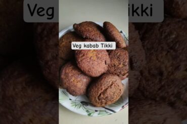 Veg Kabab Tikki in 10 Minutes | #food #viral #trending #trendingshorts #tikki