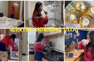 Indian Winter Morning routine, healthy drinks, Quick breakfast to lunch recipes, skincare pack