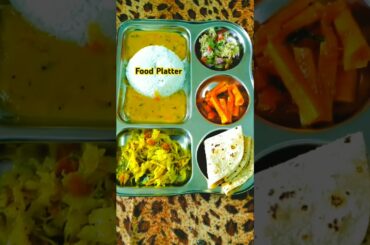 food platter | #thali #shorts #ytshorts #viral #trending #sayusorathia #food