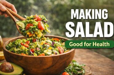 Making salad good for health