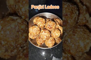 Winter Special easy to make healthy Panjiri ladoos made out of dry fruits. #shorts #youtubeshorts