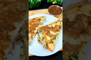 Delicious Egg cheese Sandwich | easy breakfast recipes #shorts #egg #bread #recipe