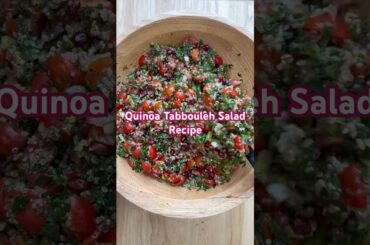 Quinoa Tabbouleh Salad Recipe