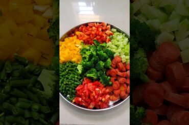 colourfull healthy salad recipe