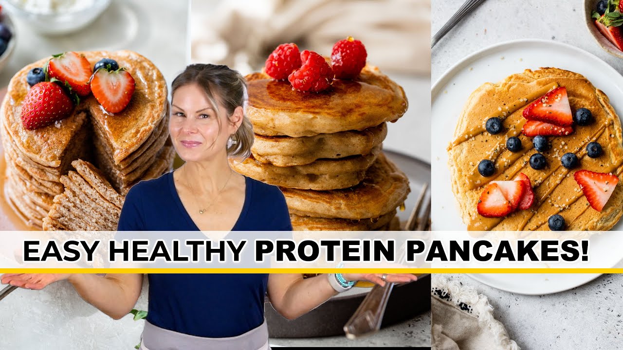 DELICIOUS PROTEIN PANCAKES | Healthy High Protein Breakfast Recipes DELICIOUS PROTEIN PANCAKES | Healthy High Protein Breakfast Recipes