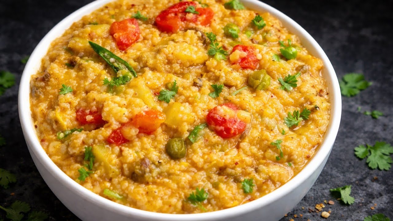 Healthy Masala Daliya Recipe | Simple, Tasty & Weight Loss Friendly | Simple Daliya for Weight Loss Healthy Masala Daliya Recipe | Simple, Tasty & Weight Loss Friendly | Simple Daliya for Weight Loss