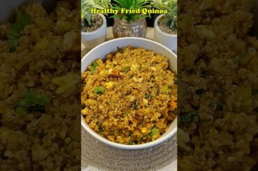 Healthy Fried Quinoa Recipe #food #shorts #shortsfeed