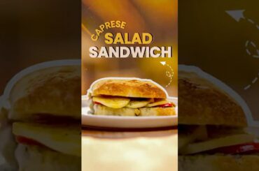 EASY! (Italian Recipes) Caprese Sandwich | How to make sandwich at home | @dlectaproducts