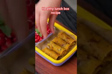 Healthy tiffin ideas for kids #lunch box recipe #daily lunch box recipe for school #shorts #trending