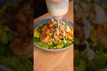 Shrimp Salsa Bowl For Weight Loss #recipe #cooking