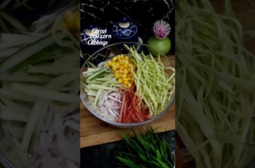 The Creamiest, Dreamiest Salad Bowl (Healthy!)#shorts #youtubeshorts