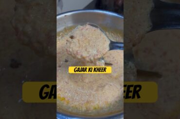 Winter special gajar ki kheer #recipe #healthy #trending #viral #shortvideo #ytshorts #desikanchi
