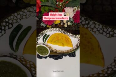 Healthy chilla #weightloss #protein #recipe #youtubeshorts #snack #viral #food #healthy #fitness