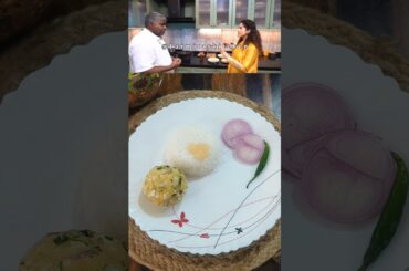 Dibyendu Bhattacharya's Comfort Food Dim Aloo Bhate Recipe #shorts