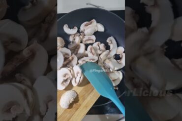 Day 7 Of 7 Days Diet Recipes Challenge | Sauteed Mushroom | Weight Loss Recipe #7dayschallenge#viral