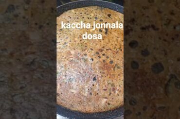 Healthy Dosa//Jonna Dosalu//Jowar dosa//Weight loss recipe//Kaccha jonna dosa#shorts#viralshorts