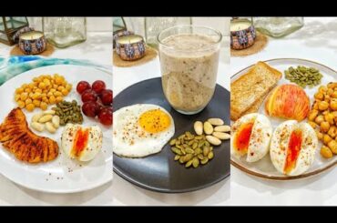 7 Days healthy & high protein breakfast ideas.