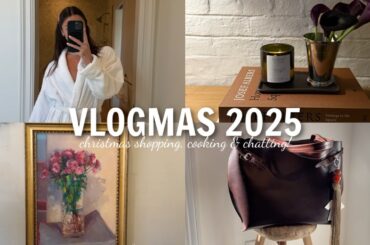 christmas shopping in beacon hill, reflecting on the past year & healthy dinner recipe!