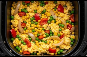 Air Fryer Weight Loss Recipe, Easy Breakfast Recipe, Air Fryer Recipe, 3 Ingredient Air Fryer Recipe