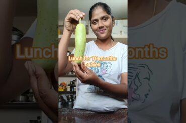 Healthy lunch recipe for 10+ months old babies || Lunch recipe || South Indian Mom #shorts #food