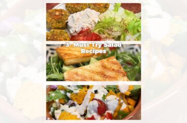 3 Must-Try Healthy Veg Salads | Easy & Filling Recipes