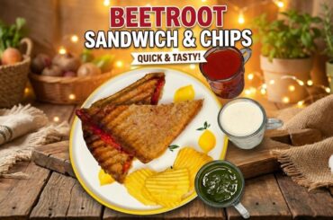 Quick Healthy Sandwich Recipe | No Cook | Perfect for Busy Mornings & for Weight loss