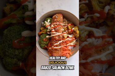 My WIFE LOVES THIS CRISPY Salmon Bowl Recipe |Healthy Family Meal