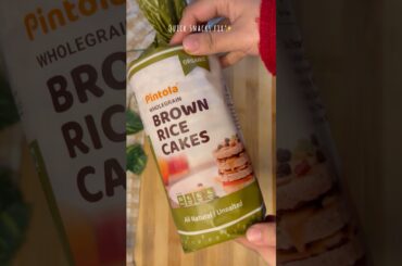 Quick healthy snacks recipe #viral #trending #chocolate #ricecakerecipe #asmr