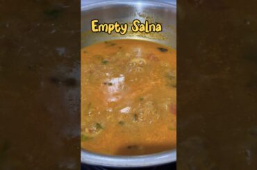 Empty Salna #trending #shorts #shortfeed #shortvideo #food #healthy #foodie #cooking #salna #recipes