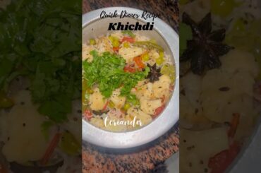 5 Min Quick Dinner Recipe | Khichdi or Pulao Style  #minivlog #instantrecipe #vegetarianrecipes