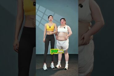 How to Lose Belly Fat Without Hurting Your Back. #shorts  #weightlossjourney