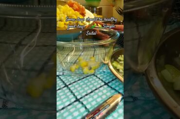 Salad recipe #healthysalad #shorts #trendingsong