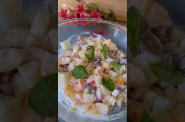 Creamy Yogurt Fruit Salad | Quick & Healthy Dessert Recipe