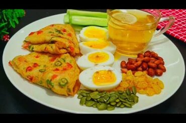 7 Different healthy & high protein breakfast ideas! Easy recipes to make at home #breakfast #food