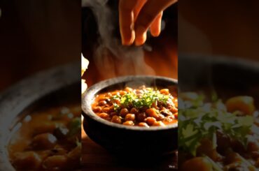 Velvet Gravy & Balloon Breads Chole Bhatura #shorts