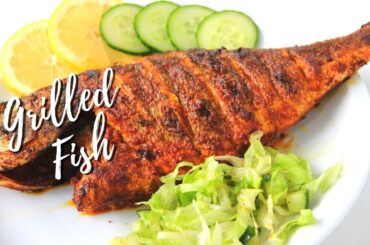 Grilled fish | Oven-grilled | Spicy whole fish | Healthy fish #shorts