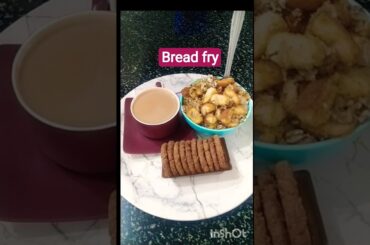 my healthy cooking -8, bread fry recipe #food#bread